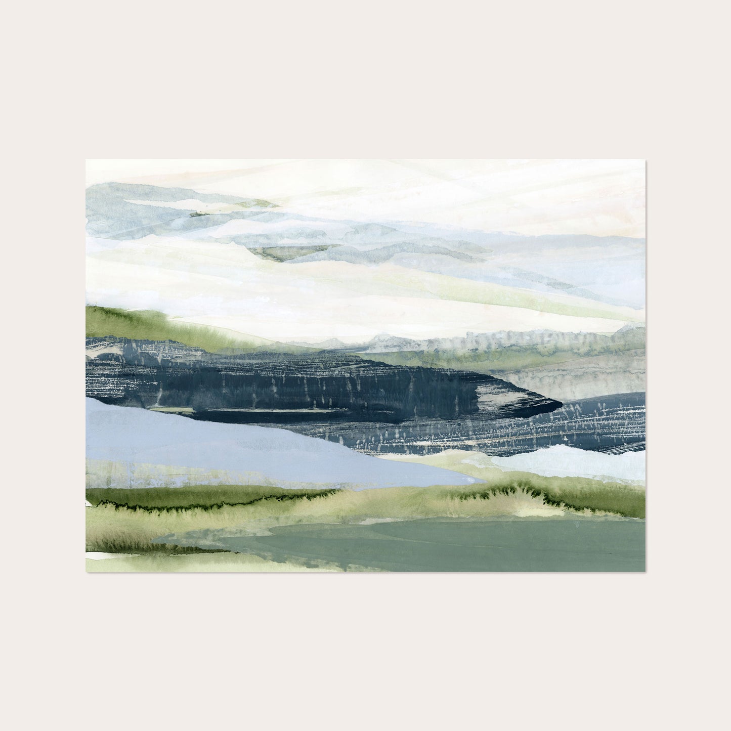 "After the Rain II" Art Print