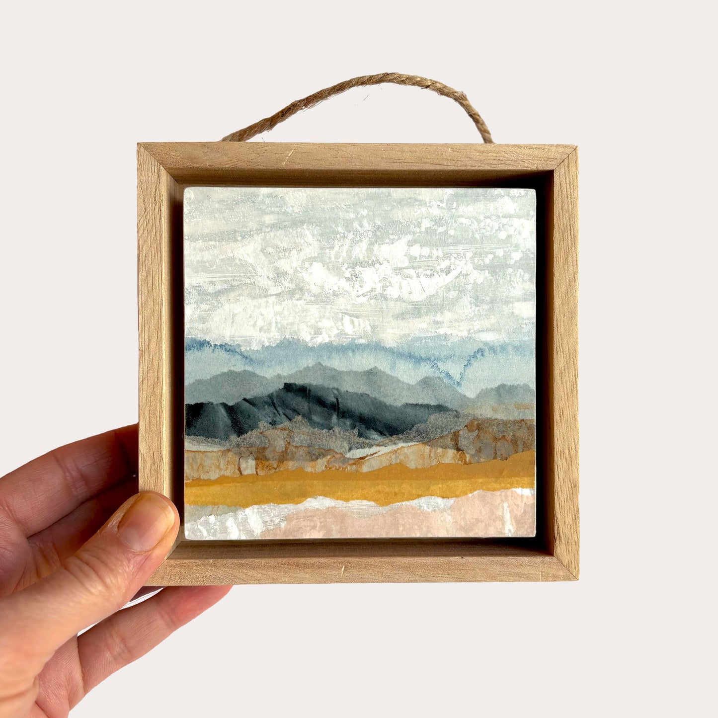 Beach Dune II - 4"x4" Original