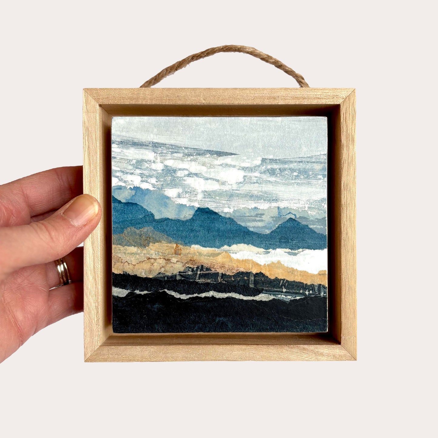 Blue Ridge II - 4"x4" Original