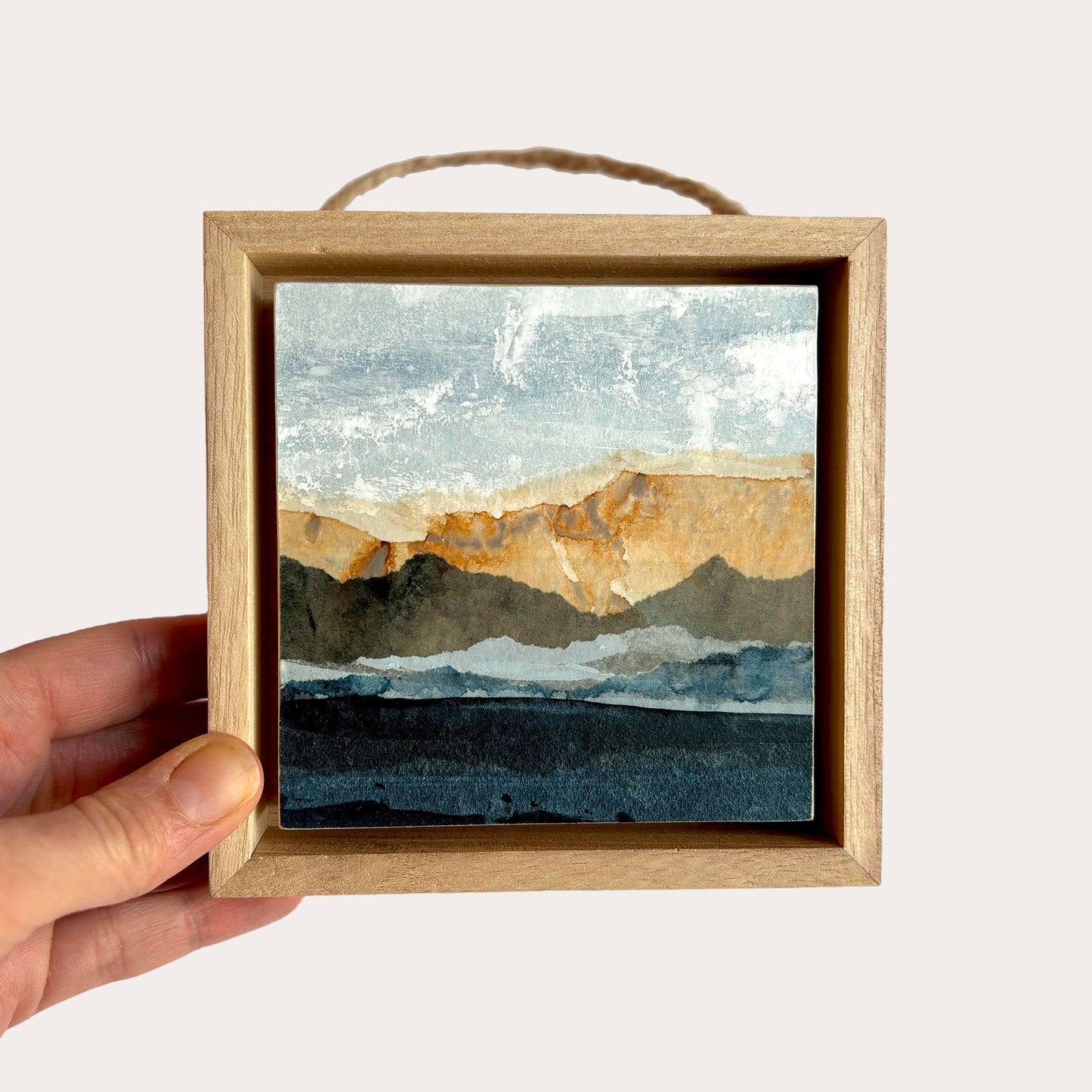 Canyon Lake - 4"x4" Original