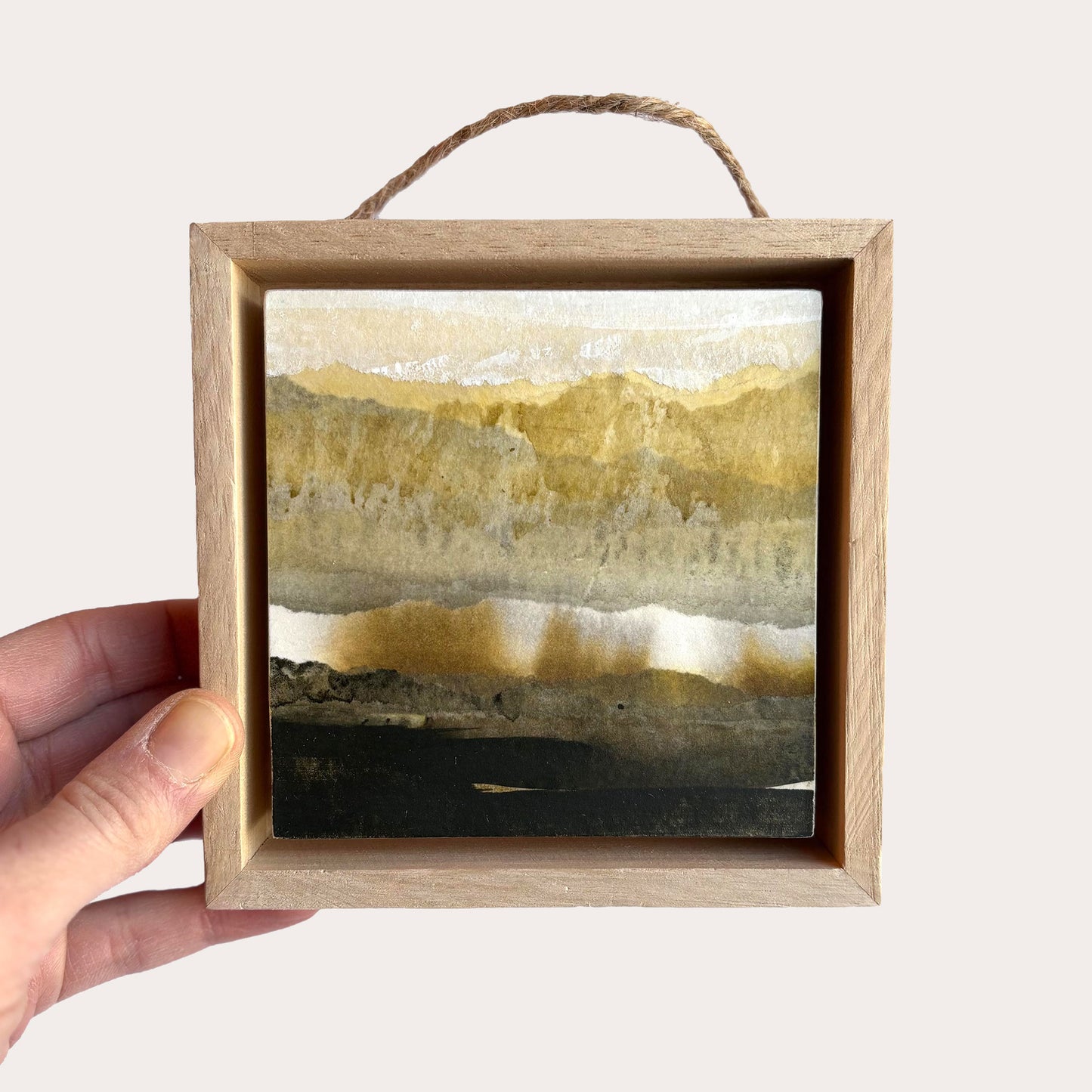 Dancing Meadows - 4"x4" Original