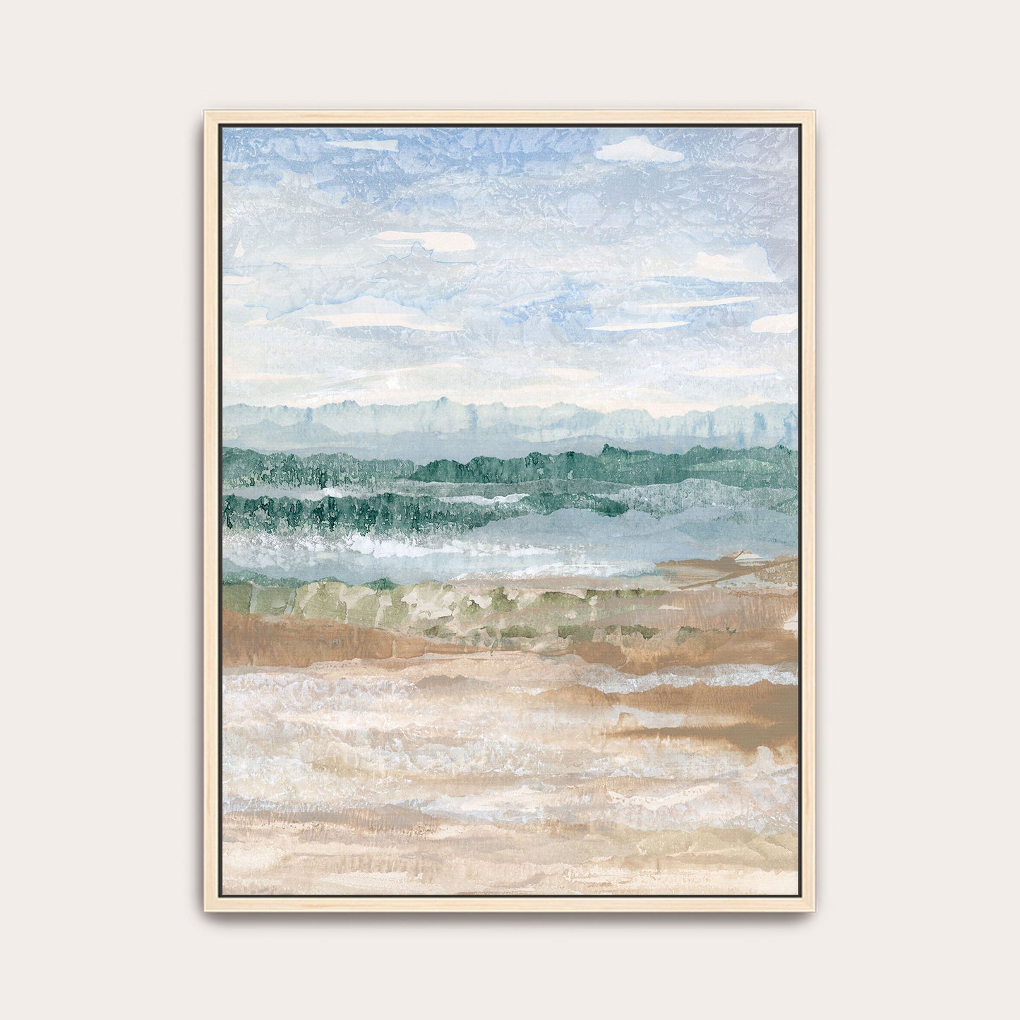 "Earthbound Waves II" Art Print