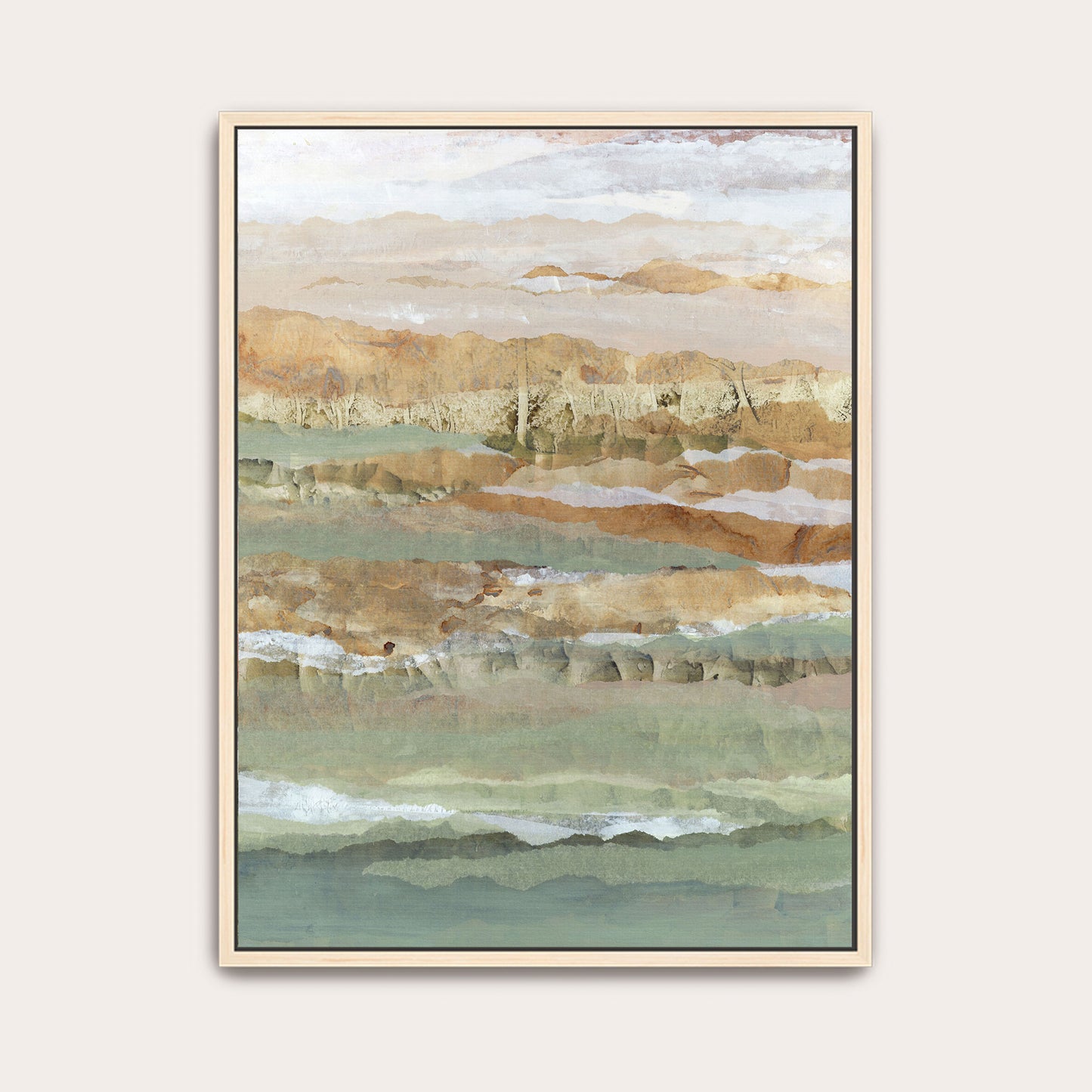 "Earthen Layers" Art Print