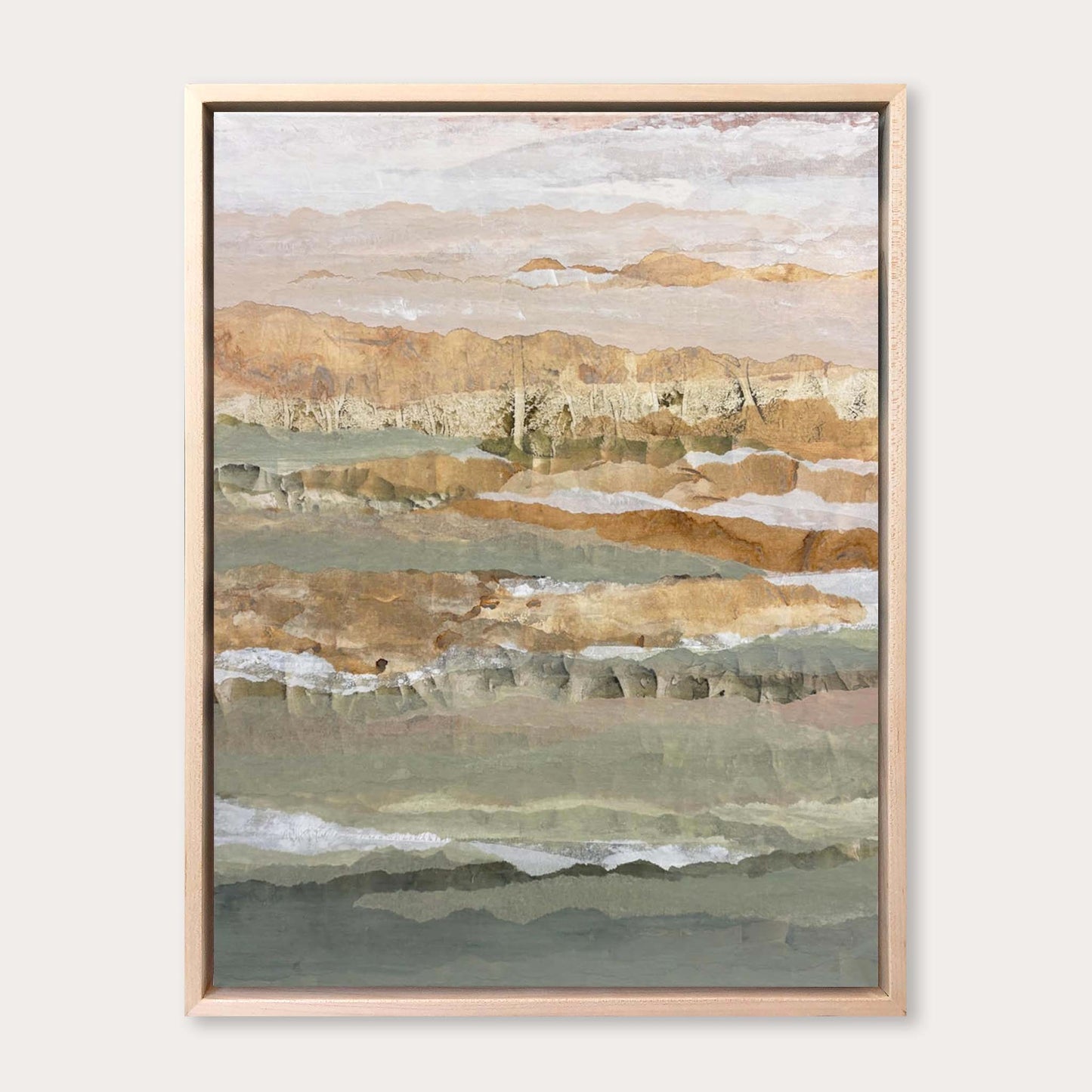 "Earthen Layers" Original Painting