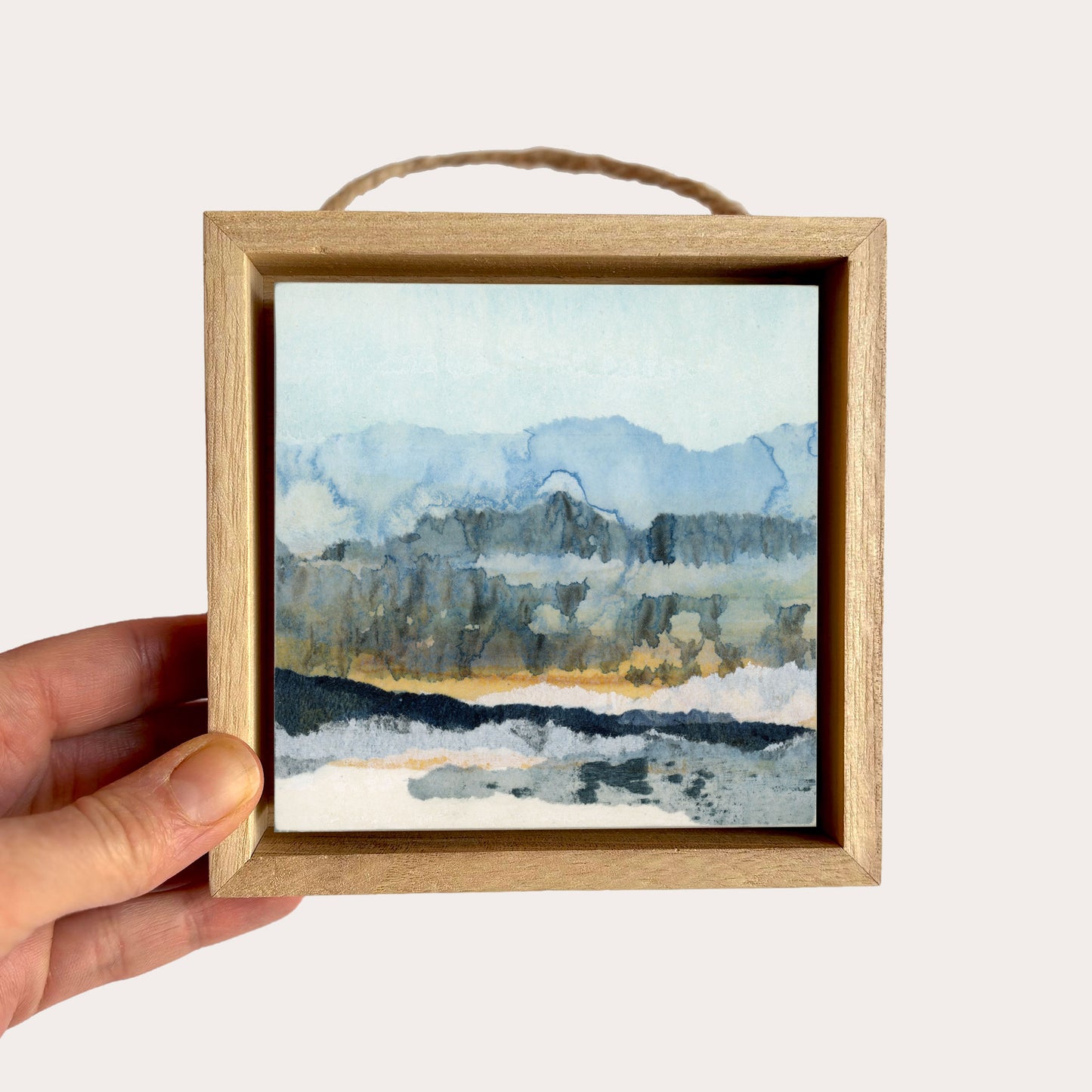 Evening Light - 4"x4" Original