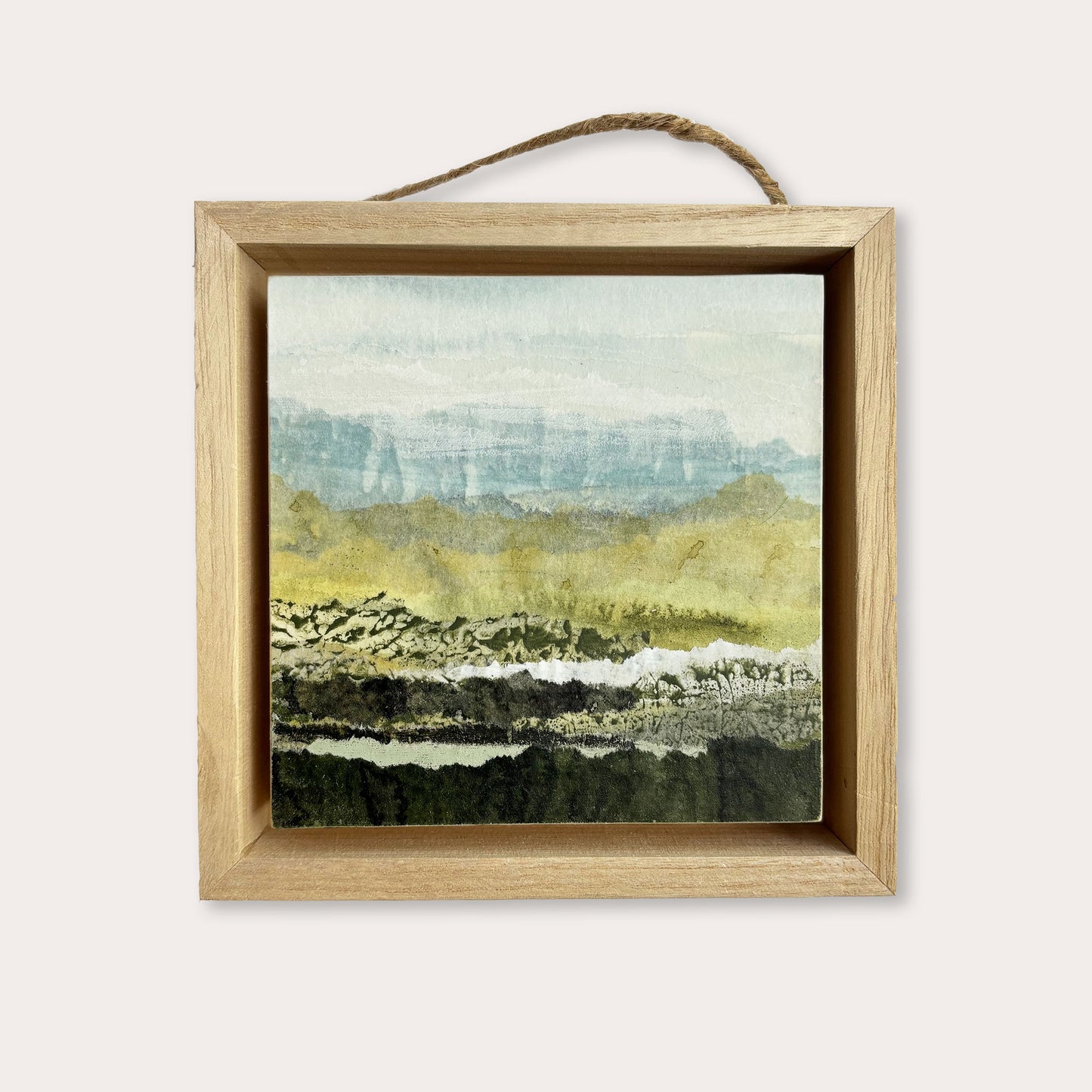 Green Acres I - 4"x4" Original