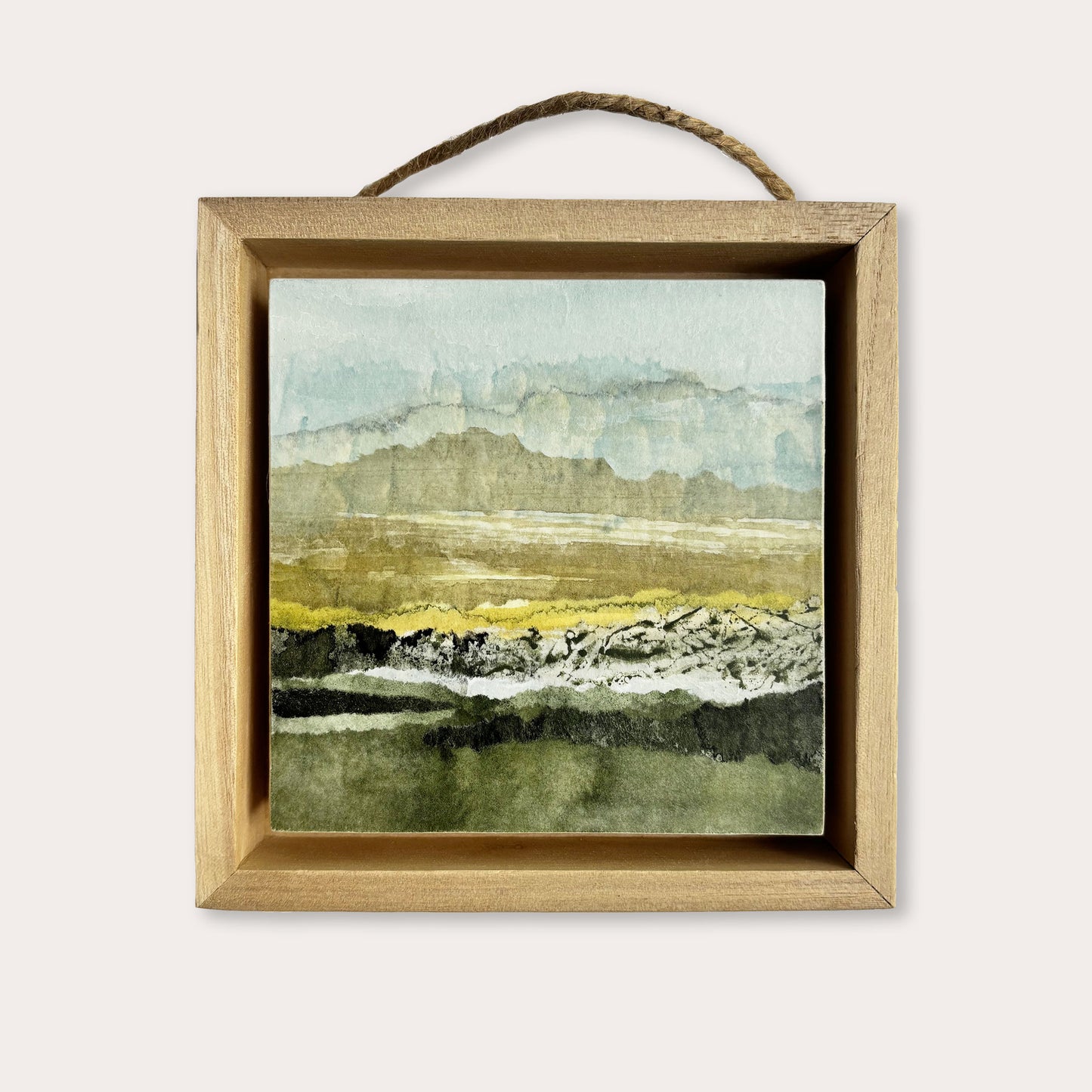 Green Acres II - 4"x4" Original