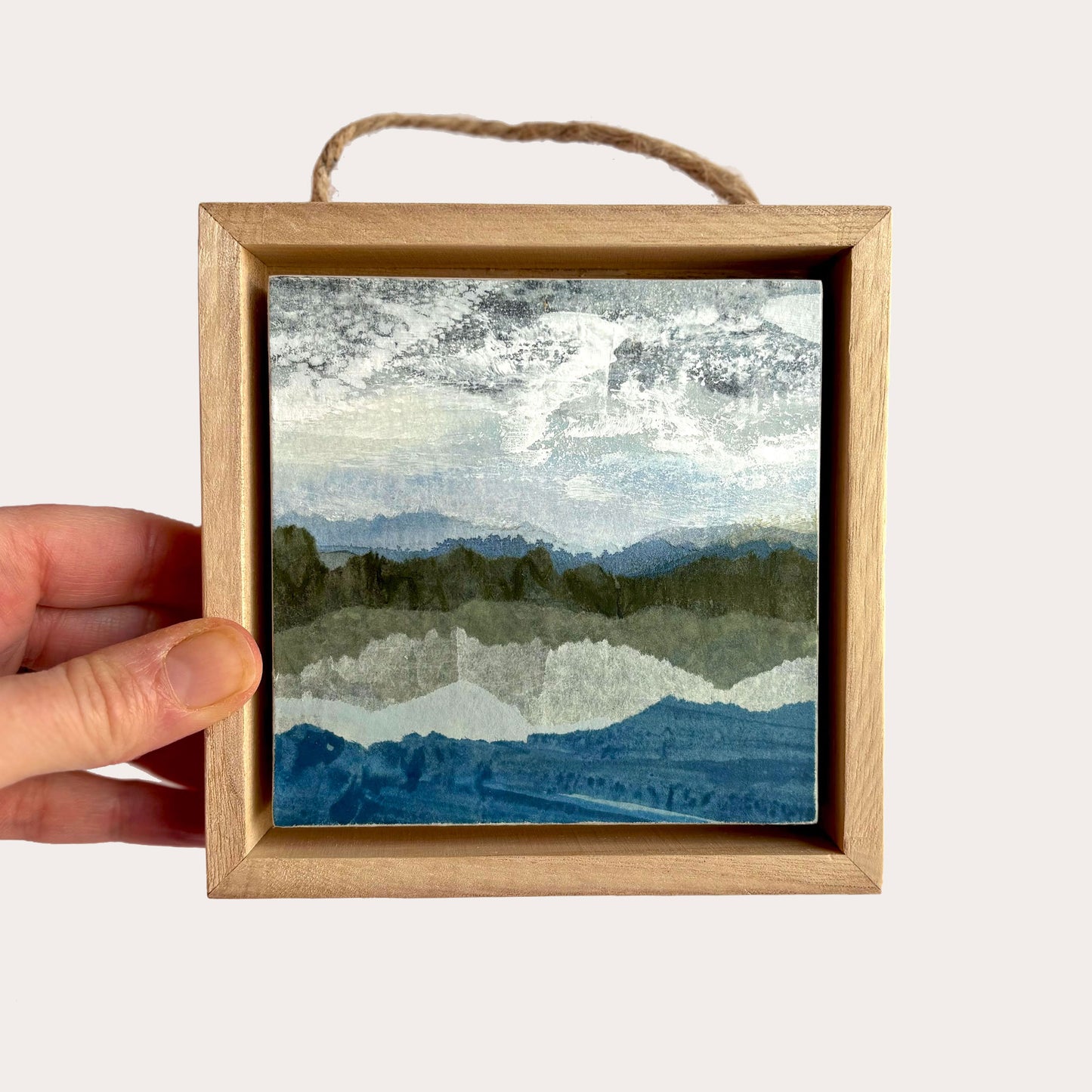 Meadow Lake - 4"x4" Original
