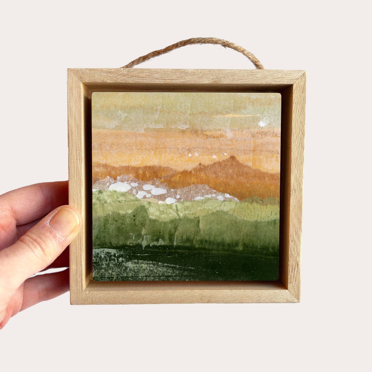 Mesa Dawn II - 4"x4" Original