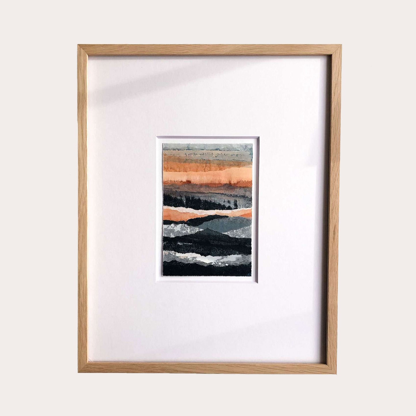 Midnight Sands I - 4"x6" Original