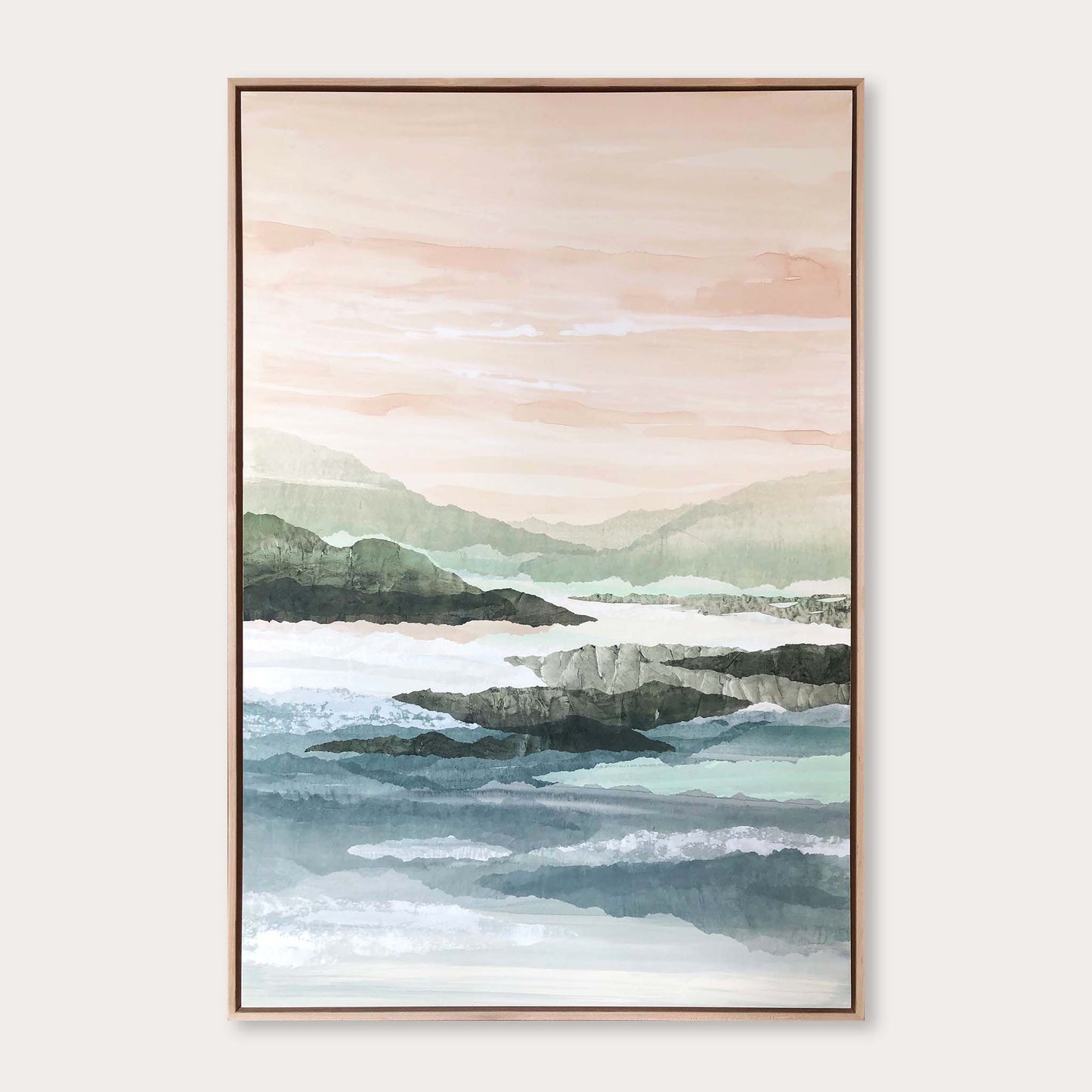 Mystic Coastline - 24"x36" Original