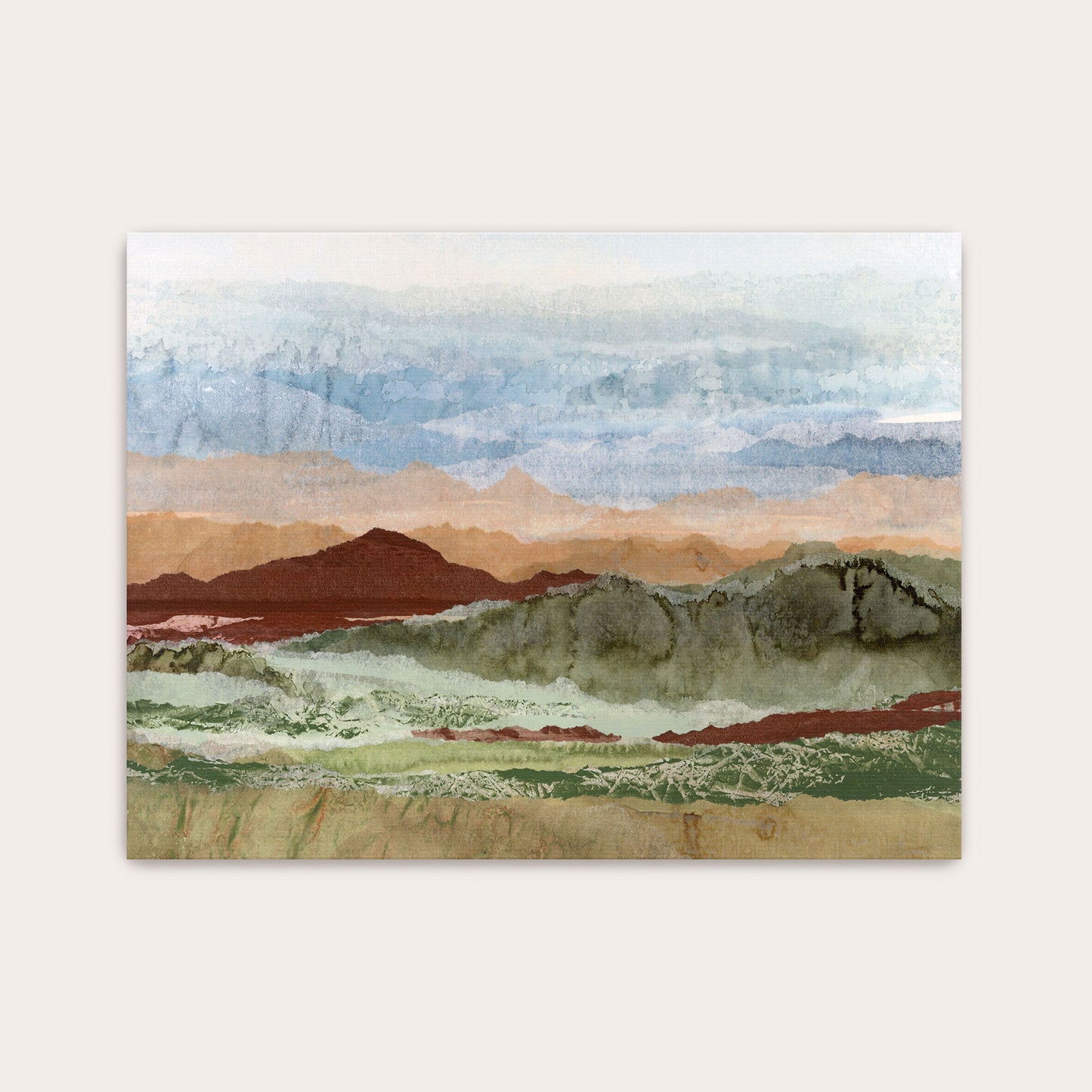 "Plateau Mirage" Art Print
