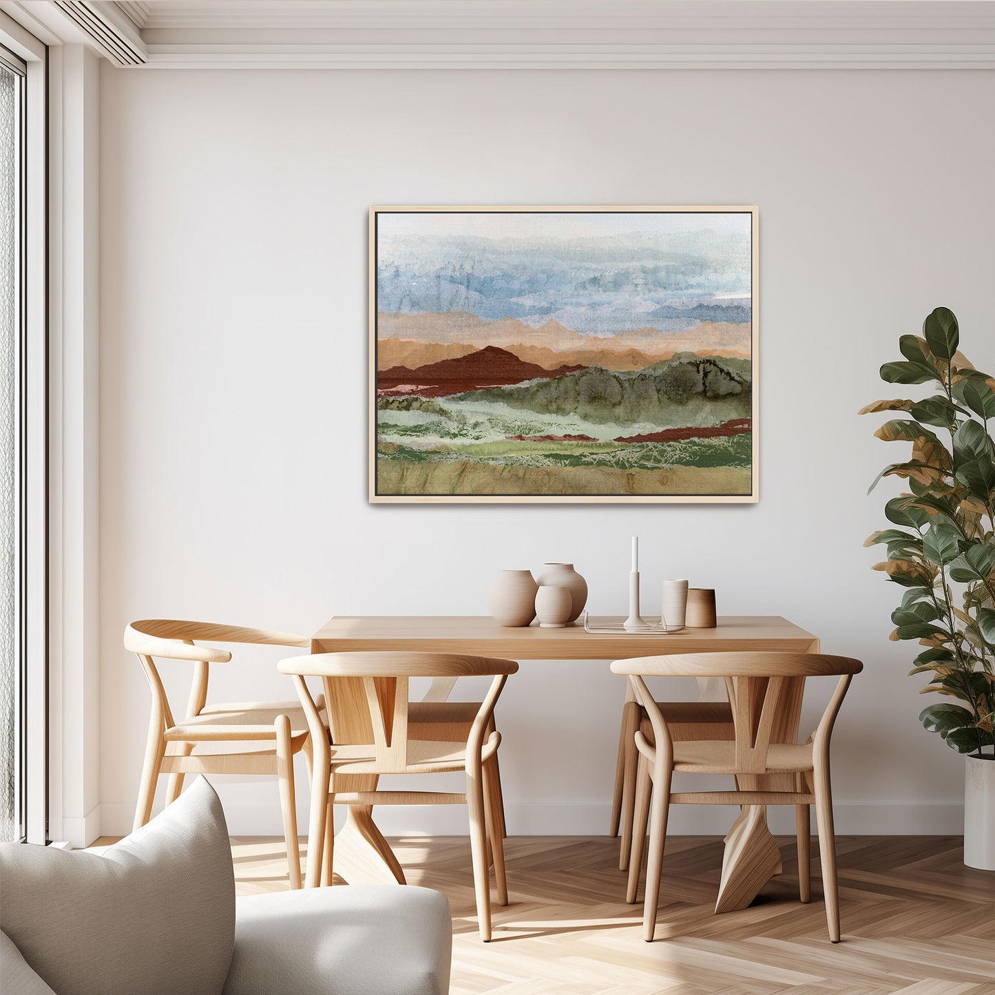 "Plateau Mirage" Art Print