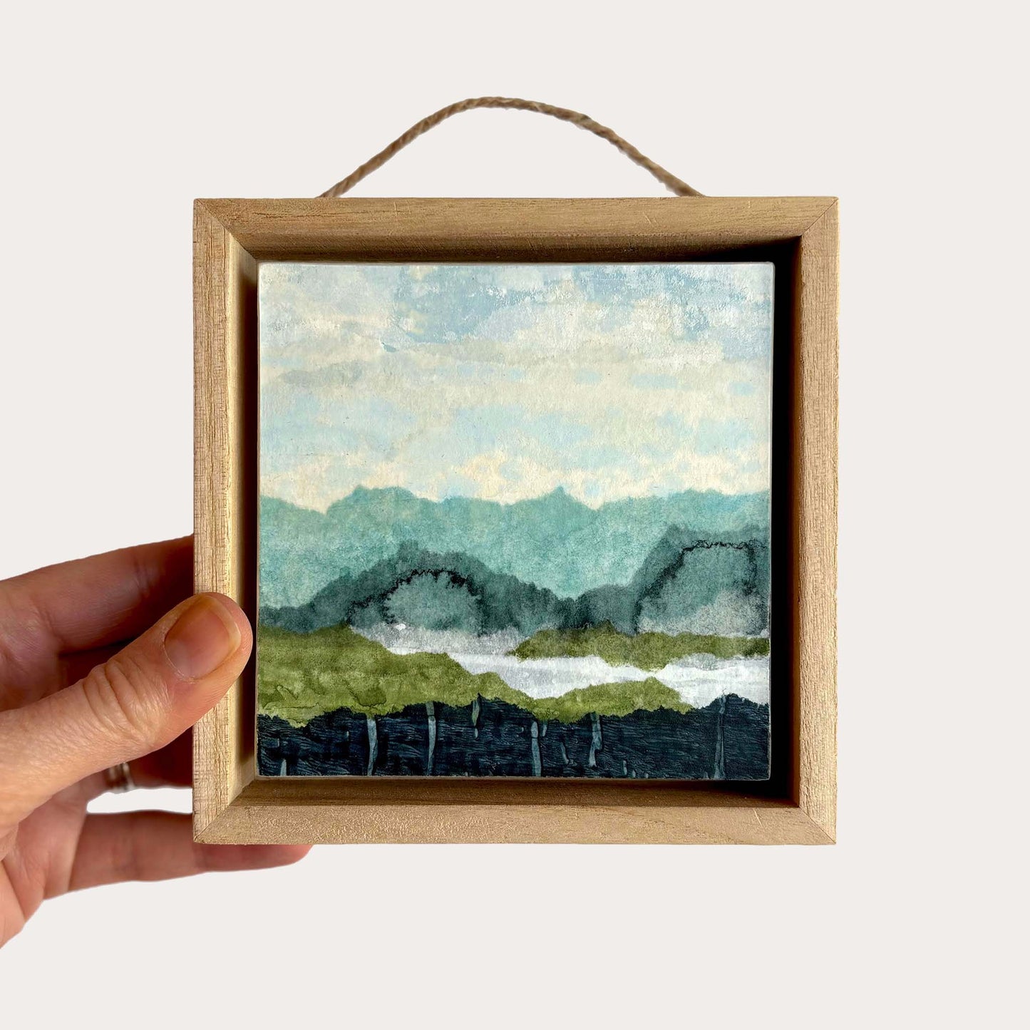 Summit Breeze III - 4"x4" Original
