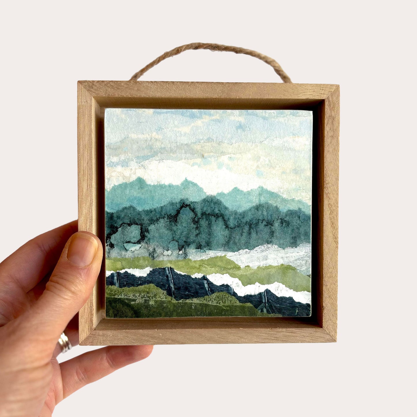 Summit Breeze I - 4" x 4" Original