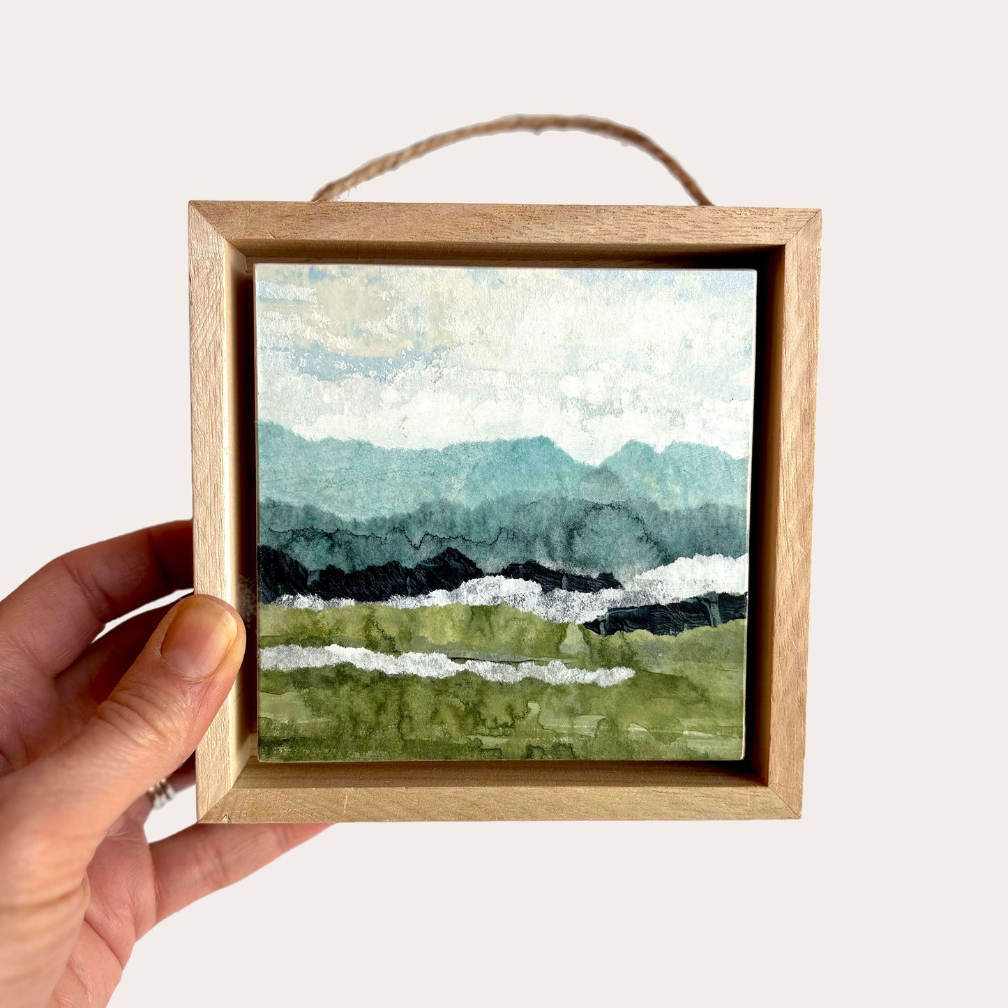 Summit Breeze II - 4"x4" Original