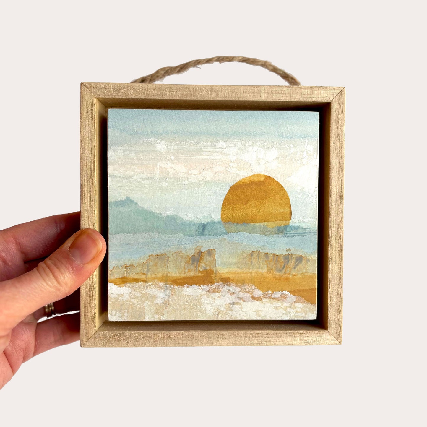 Sun Stranded - 4"x4" Original