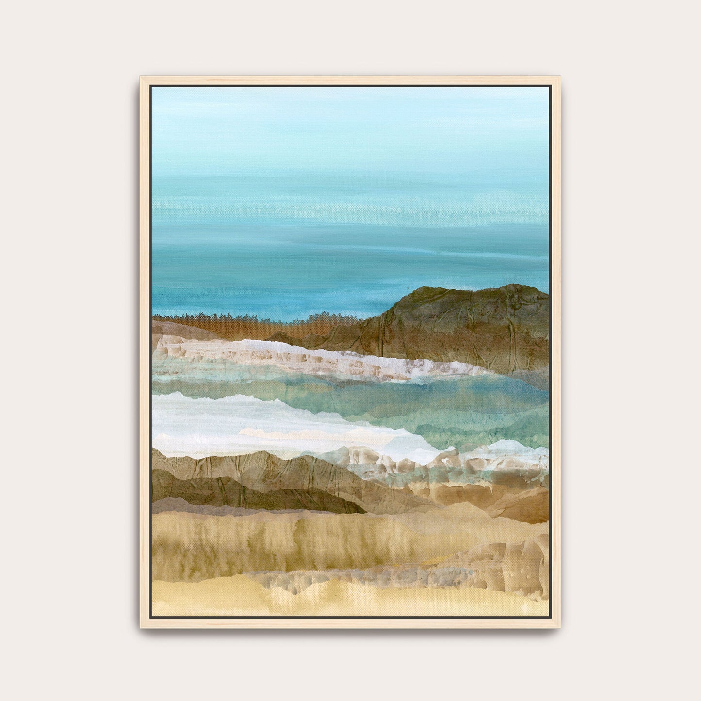 "Uneven Ground II" Art Print