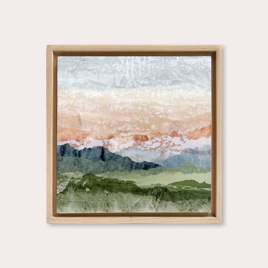 Afterglow Valley I - 8"x8" Original