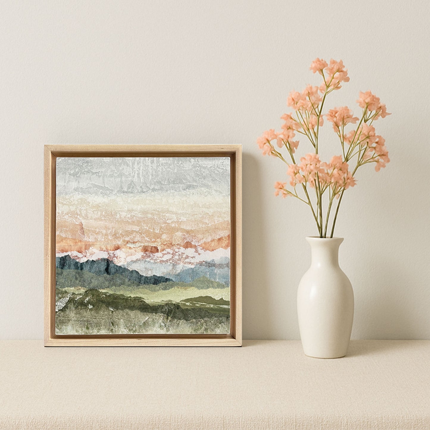 Afterglow Valley I - 8"x8" Original