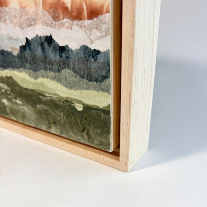 Afterglow Valley II - 8"x8" Original