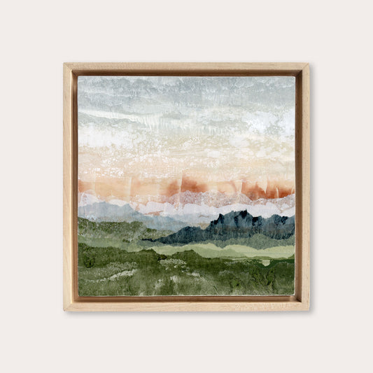 Afterglow Valley II - 8"x8" Original