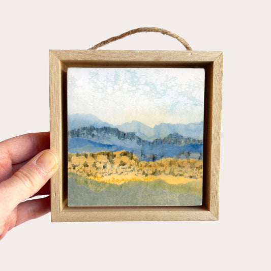 Amber Valley I - 4"x4" Original