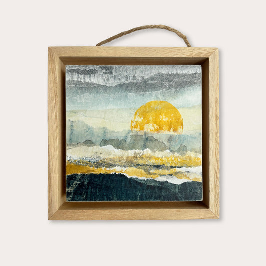 Before Sunset II - 4"x4" Original
