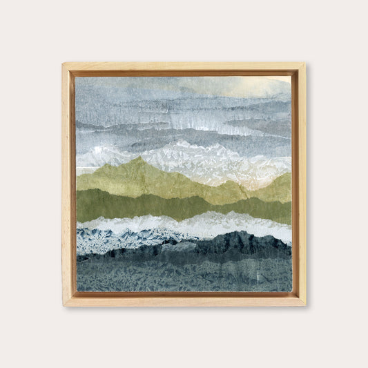 Billowing Ridges - 8"x8" Original