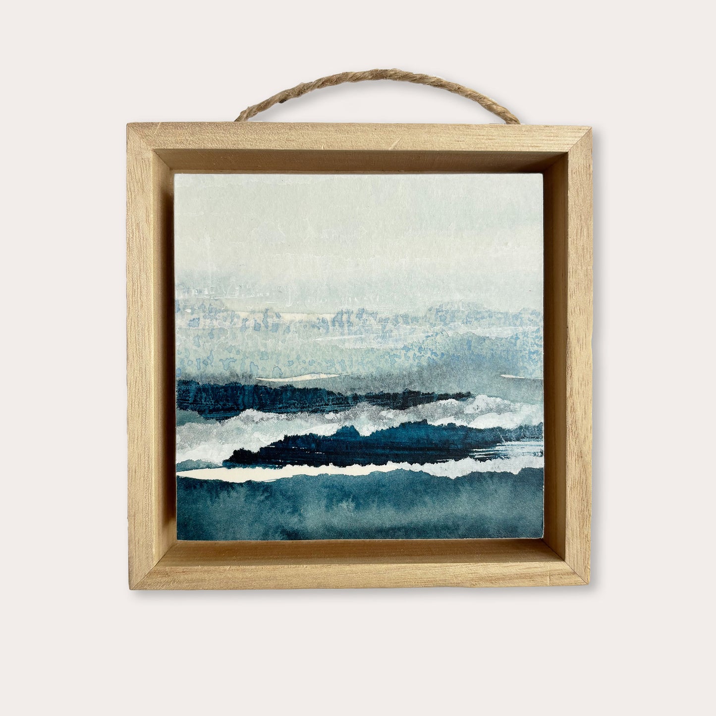 Deep Waters I - 4"x4" Original
