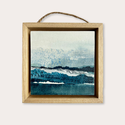 Deep Waters II - 4"x4" Original