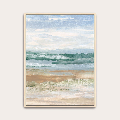"Earthbound Waves I" Art Print