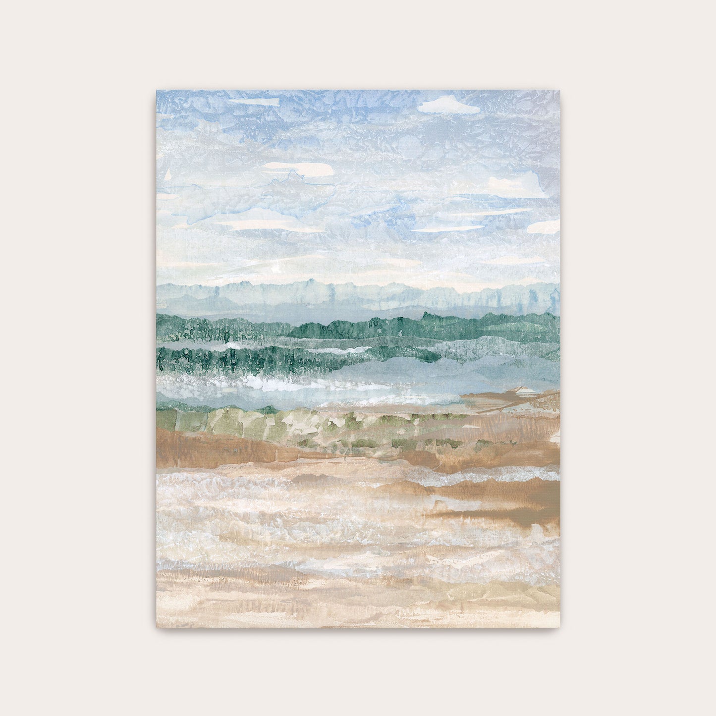"Earthbound Waves II" Art Print
