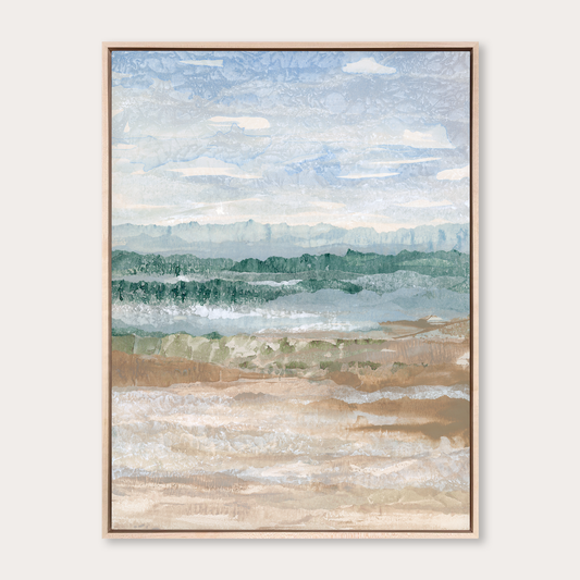 Earthbound Waves II - 18"x24" Original