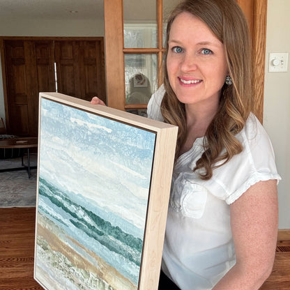 Earthbound Waves I - 18"x24" Original