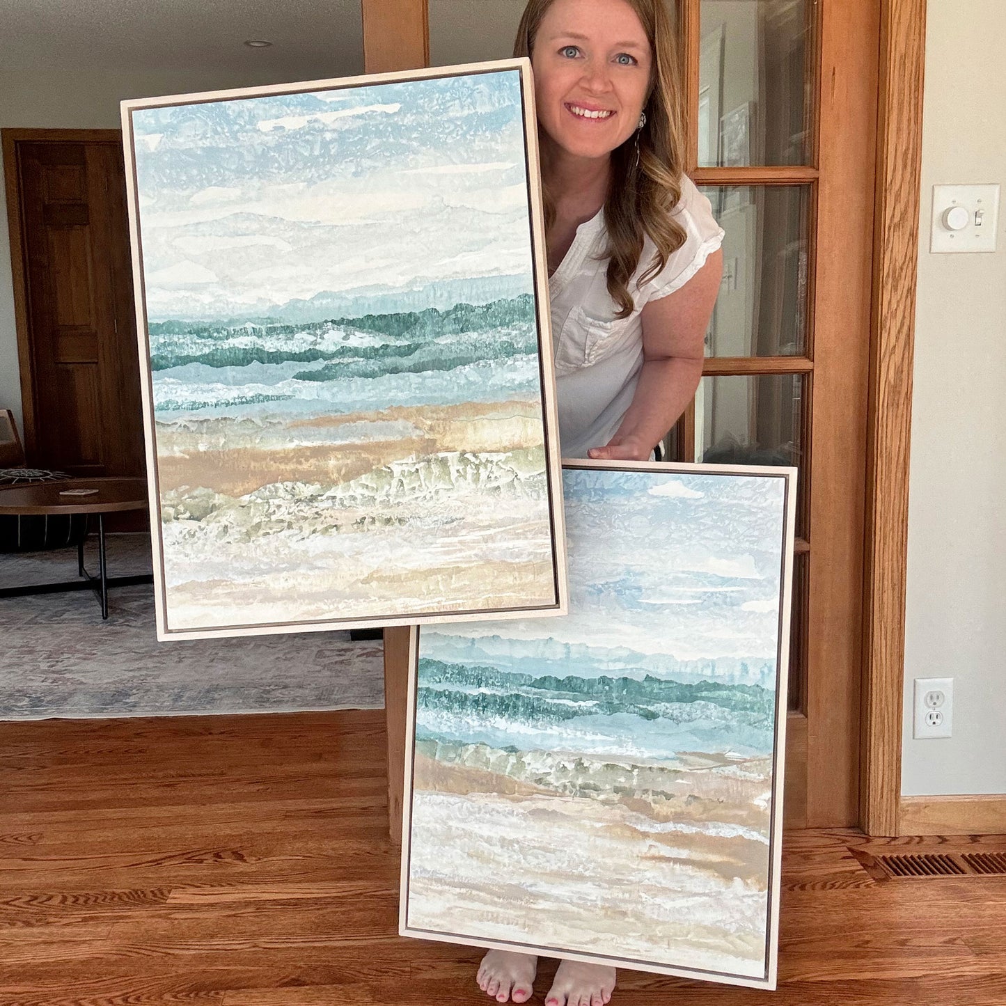 Earthbound Waves II - 18"x24" Original