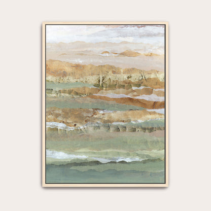 "Earthen Layers" Art Print