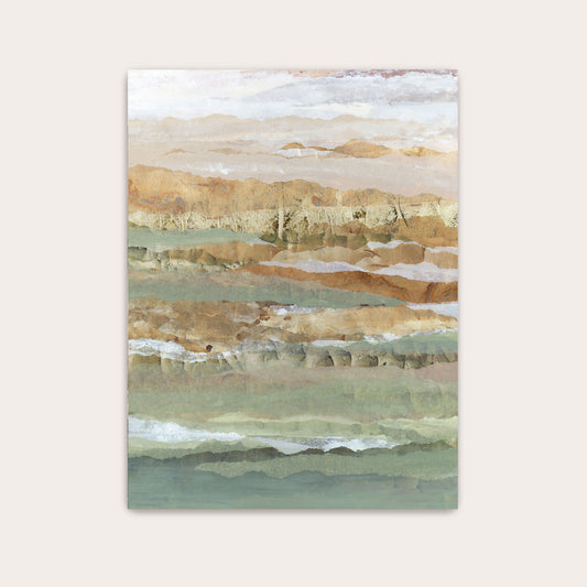 "Earthen Layers" Art Print