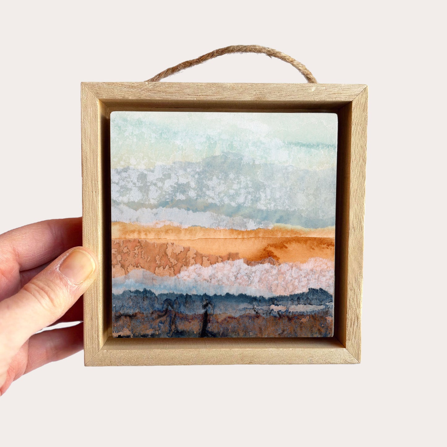 Ember Glow II - 4"x4" Original