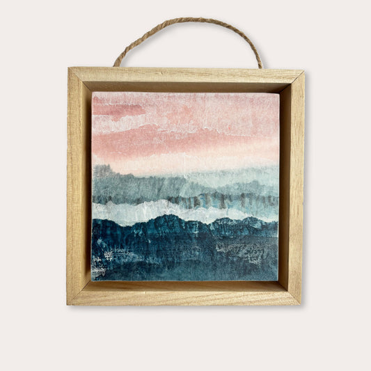 Enchanted Mist I - 4"x4" Original