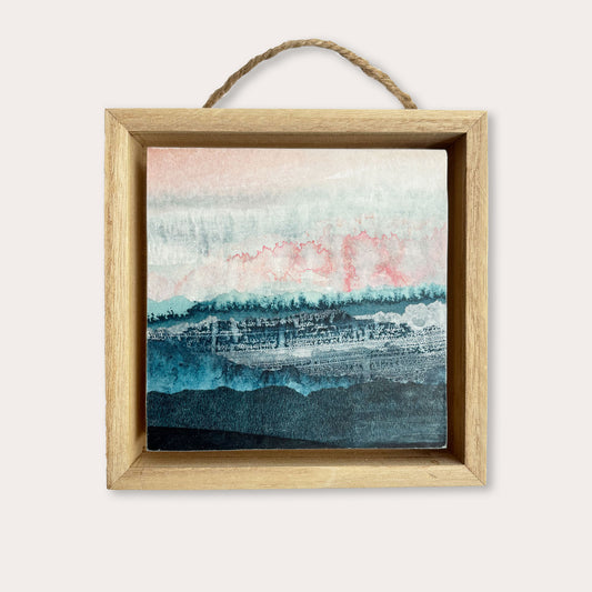 Enchanted Mist III - 4"x4" Original
