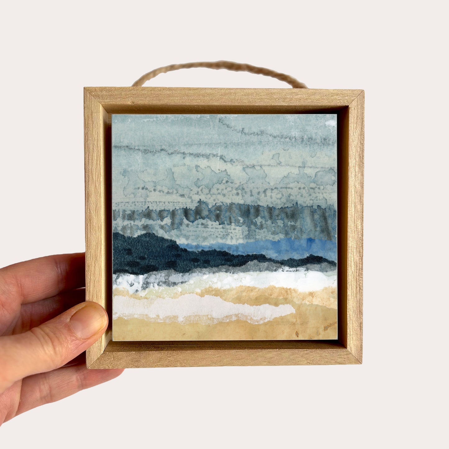 Evening Sands - 4"x4" Original