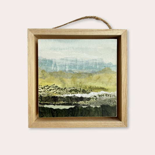 Green Acres I - 4"x4" Original