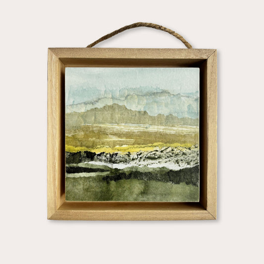 Green Acres II - 4"x4" Original