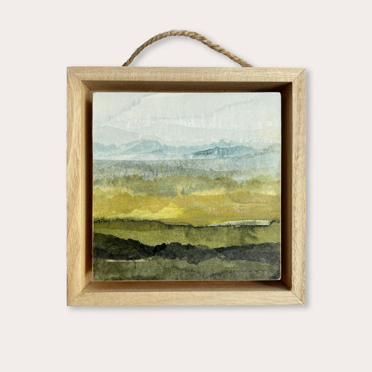 Green Acres IV - 4"x4" Original