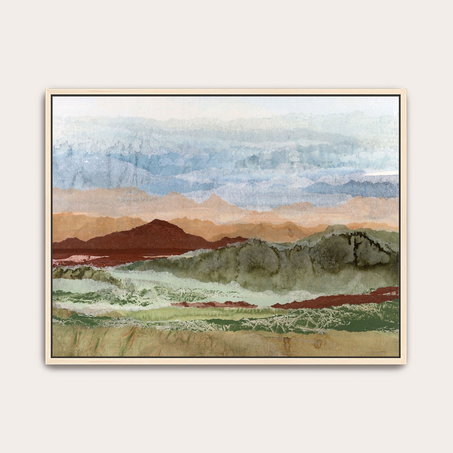 "Plateau Mirage" Art Print