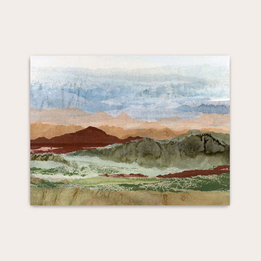 "Plateau Mirage" Art Print