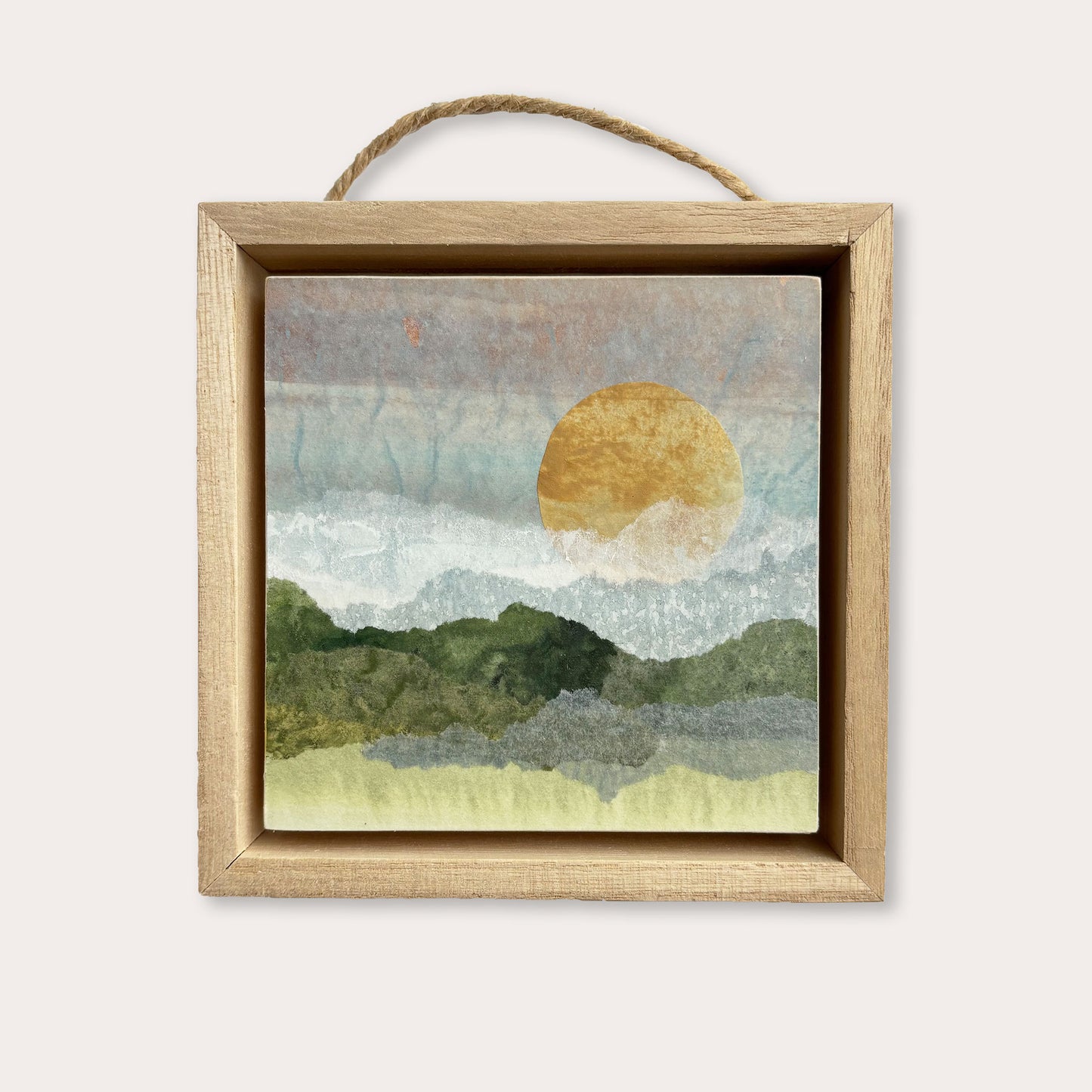 Prairie Winds I - 4"x4" Original