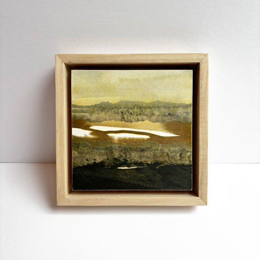Quiet Forest - 4"x4" Original