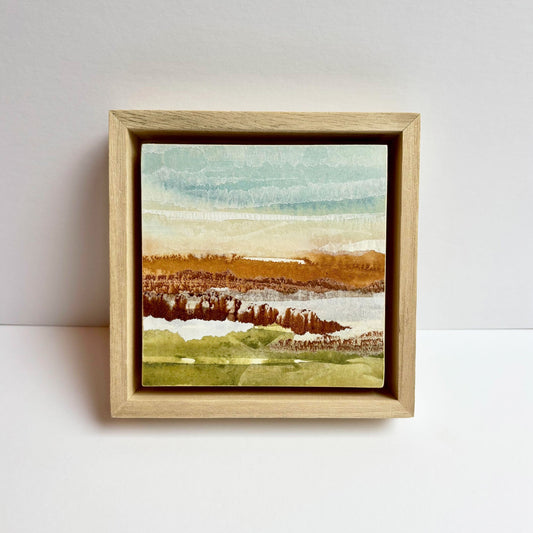 Sienna Bluffs I - 4"x4" Original